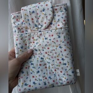 Floral Quilted Pouch